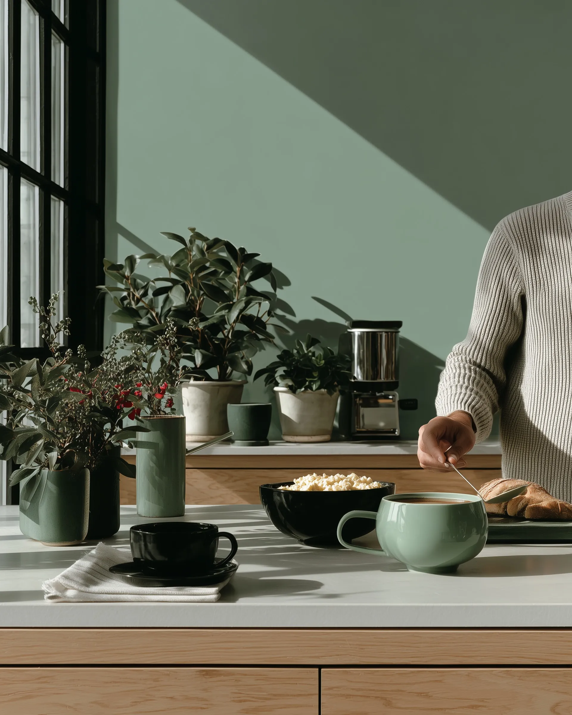 Healthy bowl of food