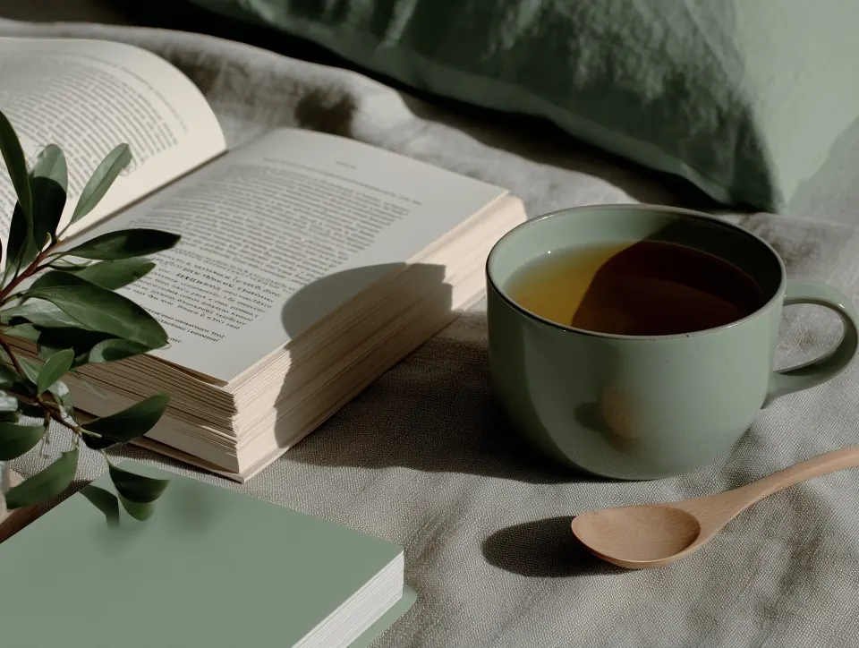 Wellness flatlay
