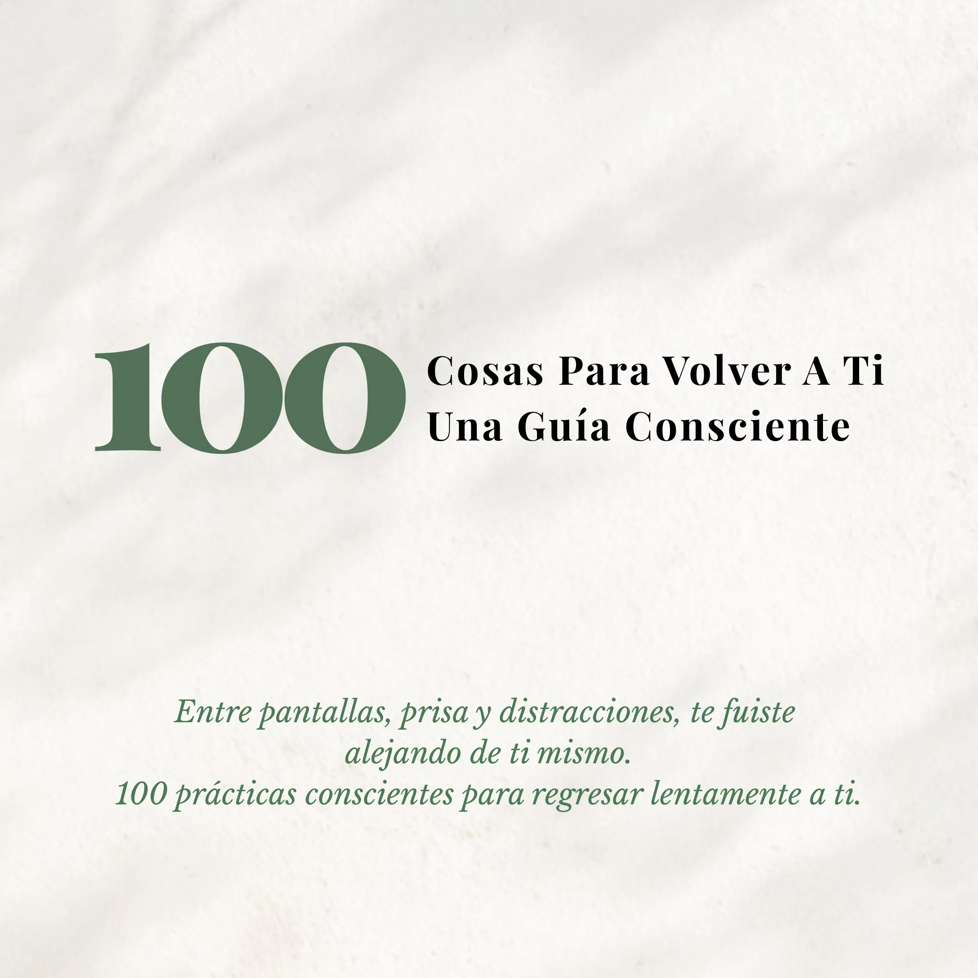 Portada de 100 Cosas Para Volver A Ti
